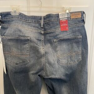 Denizen Levi's High Rise Ankle Straight Jeans Medium Wash Denim Womens 18